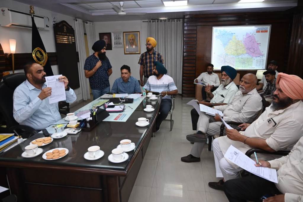Special Intensive Revision of Voter List 2026 Meeting with Representatives of Political Parties